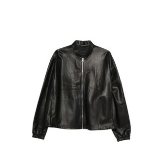 Fendi Zip-up Leather Jacket