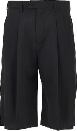Mars&eacute;m Tailored shorts with satin ribbon Man 46
