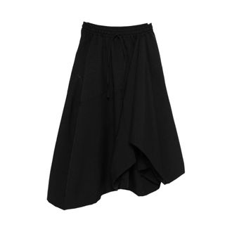 Yohji Yamamoto Rokken, Dames, Zwart, S, Sport Uniform Rok