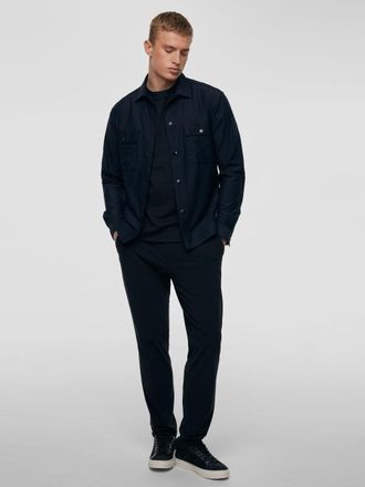 Genti Overshirt Nash donkerblauw