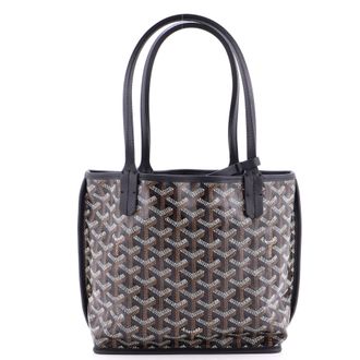 Goyard Anjou Reversible Tote Coated Canvas Mini