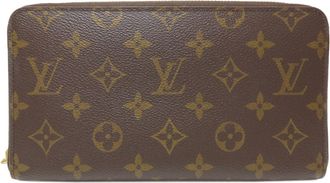 Louis Vuitton Monogram Monogram Canvas Long Wallet (Bi-Fold) (Pre-Owned)