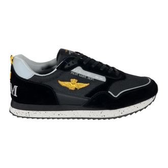 Aeronautica Aeronautica Militare, Sneakers, male, Black, Size: 10 US Sc0288Uct03545 Sneaker