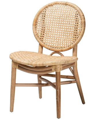 Baxton Studio Osaka Modern Rattan Dining Chair