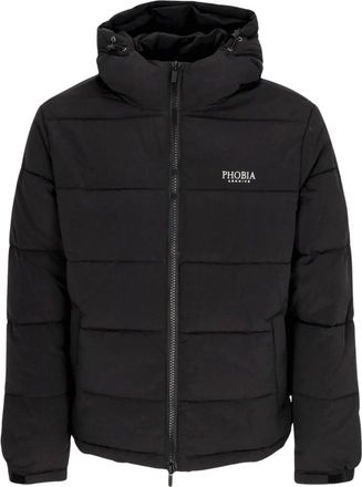 Phobia Archive Foggy Logo Puffy Jacket - Heren - Winterjassen - Zwart - XL - Polyester - Jassen
