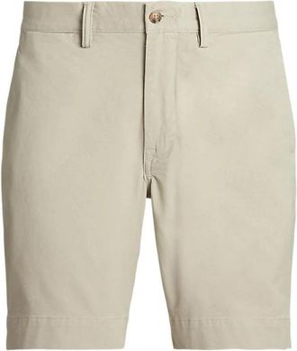 Polo Ralph Lauren Beige Chino Shorts met Stretch Fit - Heren - Korte Broeken - Beige - W36 - Katoen - Korte Broeken