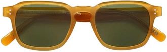 Retro Superfuture Luce Sereno Zonnebril - Heren - Zonnebrillen - Geel - 50 MM - Accessoires