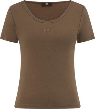 Riani Tops, Dames, Bruin, 2Xl, Jersey 1/2 Arm