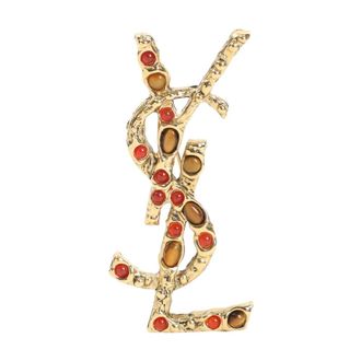 Saint Laurent Brooches, female, Multicolor, Size: ONE SIZE Brooch