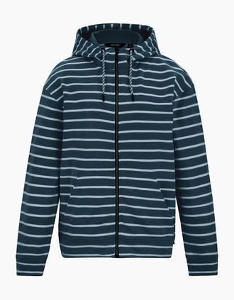 Regatta Womens Regatta Womens/Ladies Bayletta Striped Full Zip Hoodie - Navy/Multi - Size: 20