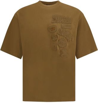 Dsquared2 Brown Cotton Mens T-Shirt