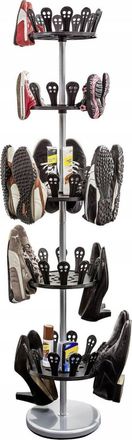 OEM Maximex Soporte Giratorio Para Zapatos Gris Altura Regulable