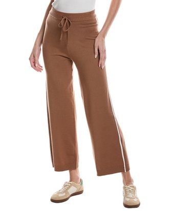 Theo & Spence Piped Seam Wide Leg Pant
