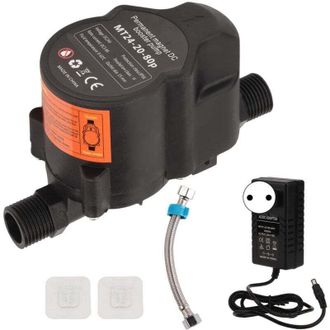 Elle Bomba De Refuerzo De Agua Totalmente Autom&aacute;tica Eosnow, Bomba De Recirculaci&oacute;n Para Ducha Peque&ntilde;a Y Silenciosa, 24 V Cc, Enchufe Europeo 100-240 V