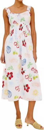 Rails Capri Midi Dress In White