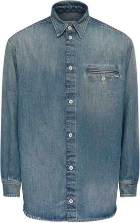Maison Margiela Denim Shirt With Pocket