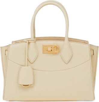 Ferragamo Borsa tote Soft Studio media - Toni neutri