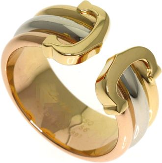 Cartier Yellow Gold (18K) Pink Gold (18K) White Gold (18K) Band Ring (Pre-Owned)