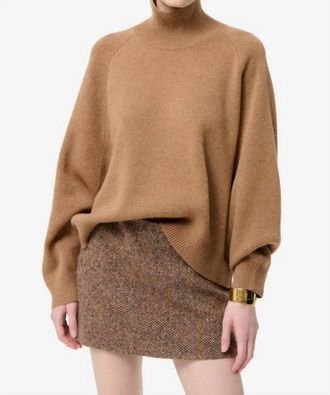 Vanessa Bruno Frene Turtleneck Sweater In Camel