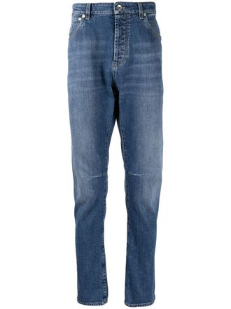 Brunello Cucinelli Jeans dritti - Blu