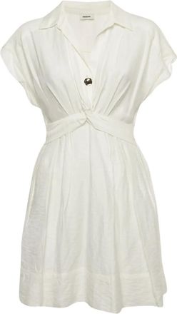 Sandro Mini-jurk met korte mouwen - Wit