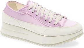 Pedro Garcia Orella Platform Sneaker in Lilac Satin at Nordstrom Rack, Size 10Us / 40Eu
