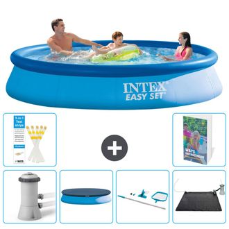 Intex Piscina Easy Set Redonda - 366x76 Cm - 7-piezas S241