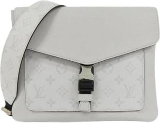Louis Vuitton Pre-owned Taigarama Schoudertas - Heren - Vintage Schoudertas - Wit - ONE Size - Vintage