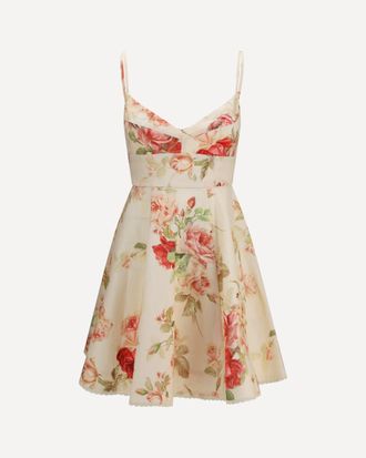 Zimmermann Roselight floral picnic Dress Female 2