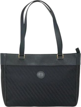 Gucci Pre-owned Canvas gucci-bags - Dames - Vintage Shopper - Blauw - ONE Size - Leer - Vintage