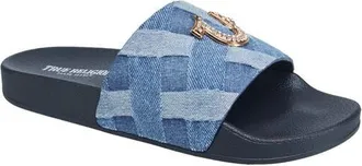True Religion Spice Pool Slide in Denim at Nordstrom, Size 10