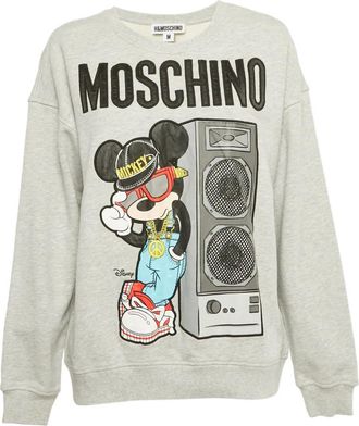 Moschino Top Mickey MC2 Saint Barth x Disney - Grigio