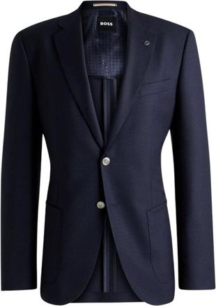HUGO BOSS Hombre, Chaquetas, Azul, Talla: L