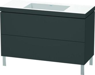 Duravit Lavamanos Duravit L-cube Con Base De Pie, 120x48 Cm, 2