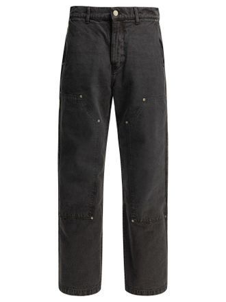 Mfpen Double Knee Straight Leg Jeans