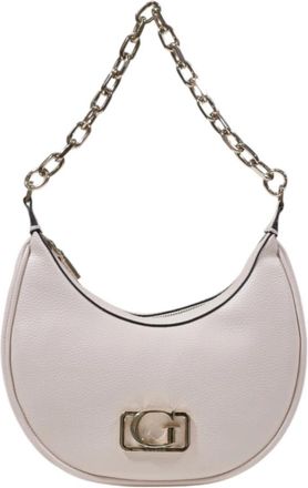 Guess Middelgrote Polyurethaan Dames Tas Collectie - Dames - Schoudertassen - Beige - ONE Size - Tassen