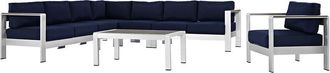 ModWay Shore 7-Piece Outdoor Patio Sectional Sofa Set