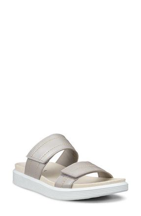 Ecco Soft Mule Sandal in Pure Cashmere Metallic at Nordstrom, Size 10-10.5Us