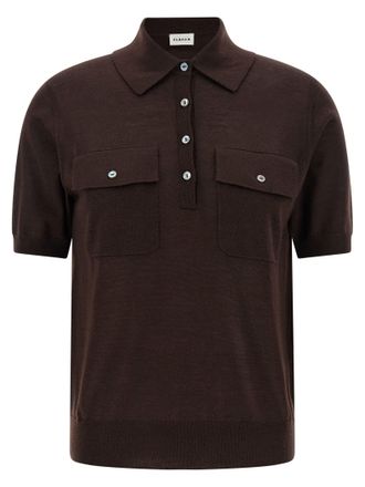 P.A.R.O.S.H. P. A.R. O.S. H. Wool Polo Womens Shirt