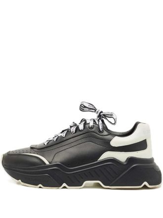 Dolce & Gabbana Daymaster leather sneakers - Black