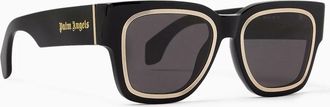 Palm Angels Arcadia Grey Square Unisex Sunglasses PERI096 1007 53