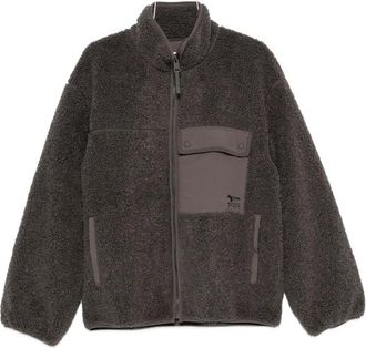 Maison Kitsun&eacute; Fleece Panelled Jacket
