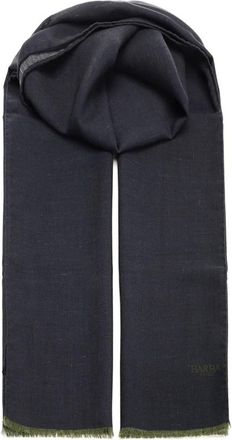Barba Accessoires, Heren, Blauw, ONE Size, Wol, Lichte Sjaal van Kasjmier en Wol