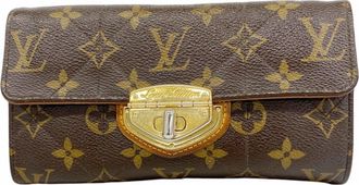 Louis Vuitton Brown Long Wallet (Bi-Fold) (Pre-Owned)