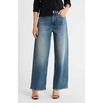 Good American Good Standard Baggy Jeans in Indigo869 at Nordstrom Rack, Size 10