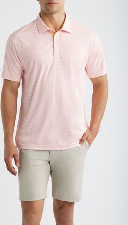 Swannies Sands Performance Golf Polo in Orange-Crush at Nordstrom, Size Xx-Large