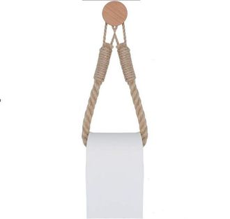 OEM Portarrollos De Papel Higi&eacute;nico De Cuerda De C&aacute;&ntilde;amo Vintage Para Ba&ntilde;o (estilo C)