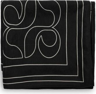 MY ESSENTIAL WARDROBE SunMW Sjaal - Dames - Accessoires - Zwart - Maat: ONE Size Nylon