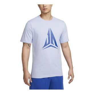 Nike Ja Morant Logo T-Shirt Light Blue FD0057-479