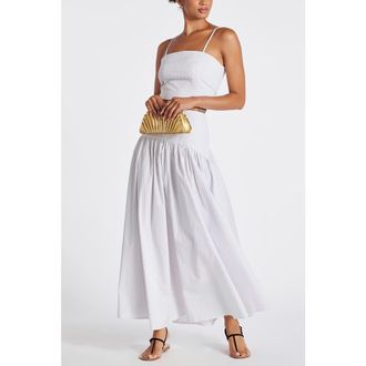 Bishop + Young Sorrento Maxi Skirt in Pinstripe at Nordstrom, Size Medium